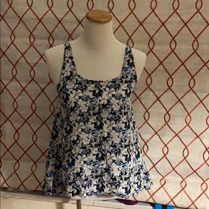 Floral Flowy Tank Top